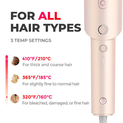 Transform Your Hair with the TYMO CURLPRO - The Ultimate Automatic Curling Iron for Effortless Curls and Waves