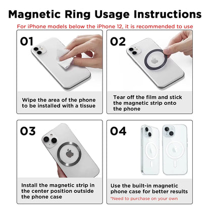 Revolutionary 5000mAh Magnetic Power Bank for iPhone 12-17 Series - Ultimate Portable Wireless Charger with MagSafe Compatibility