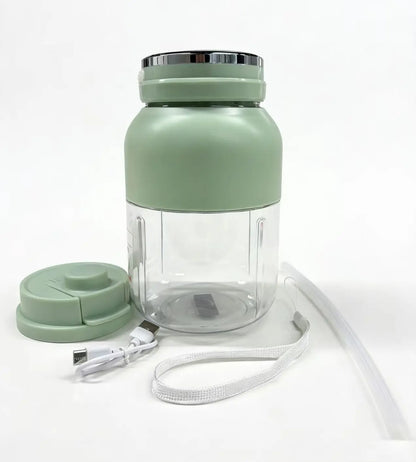 Experience Ultimate Convenience with Our Portable Cordless Handheld Blender - 24Oz BPA-Free Vessel, Leakproof Lid, and USB-C Rechargeable for Smoothies On-the-Go!