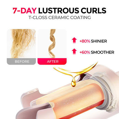 Transform Your Hair with the TYMO CURLPRO - The Ultimate Automatic Curling Iron for Effortless Curls and Waves