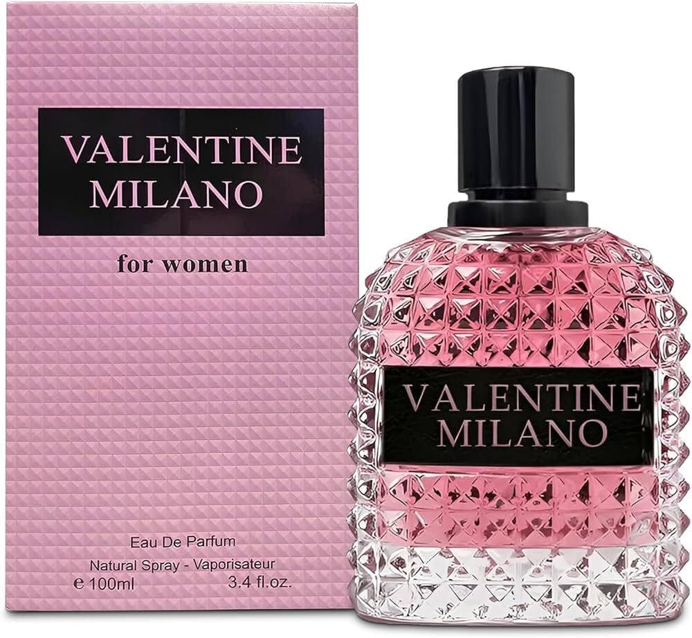 Indulge in Luxury with Sapphire’s Choice Valentine Milano Eau de Parfum for Women - 100ml of Jasmine, Vanilla, and Bergamot Bliss