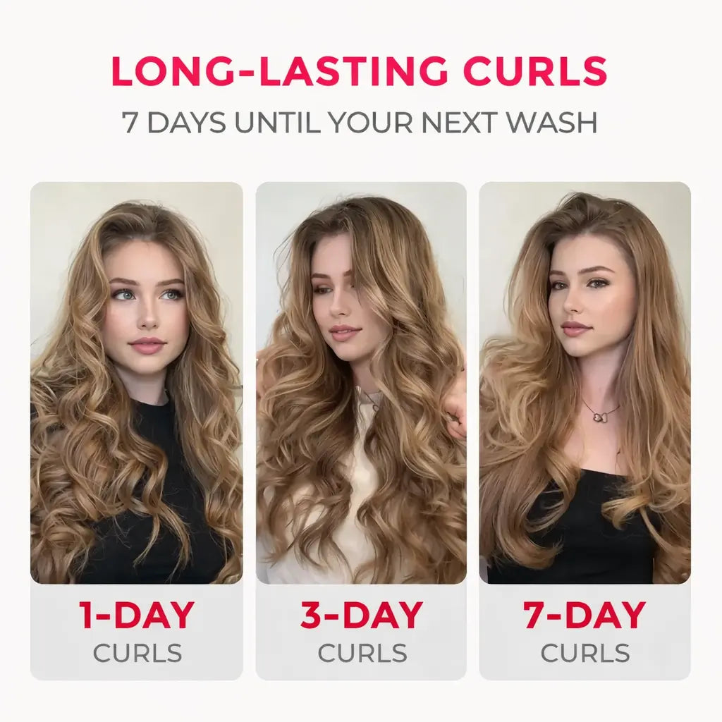 Transform Your Hair with the TYMO CURLPRO Plus - Upgraded Automatic Rotating 1-Inch Ceramic Curling Iron for Effortless Beachy Waves and Flawless Curls