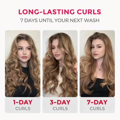 Transform Your Hair with the TYMO CURLPRO Plus - Upgraded Automatic Rotating 1-Inch Ceramic Curling Iron for Effortless Beachy Waves and Flawless Curls