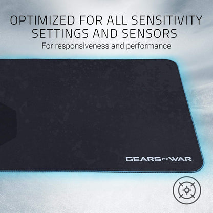 Elevate Your Gaming Experience with the Razer Goliathus Extended Chroma RGB Mouse Pad - Gears of War 5 Edition, Featuring Customizable Lighting and Non-Slip Rubber Base!