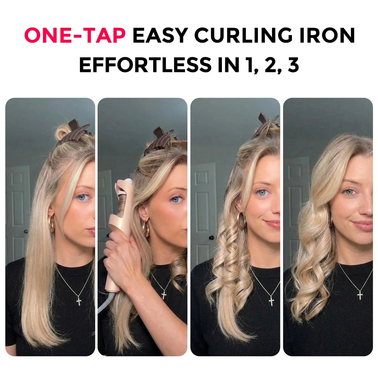 Transform Your Hair with the TYMO CURLPRO - The Ultimate Automatic Curling Iron for Effortless Curls and Waves