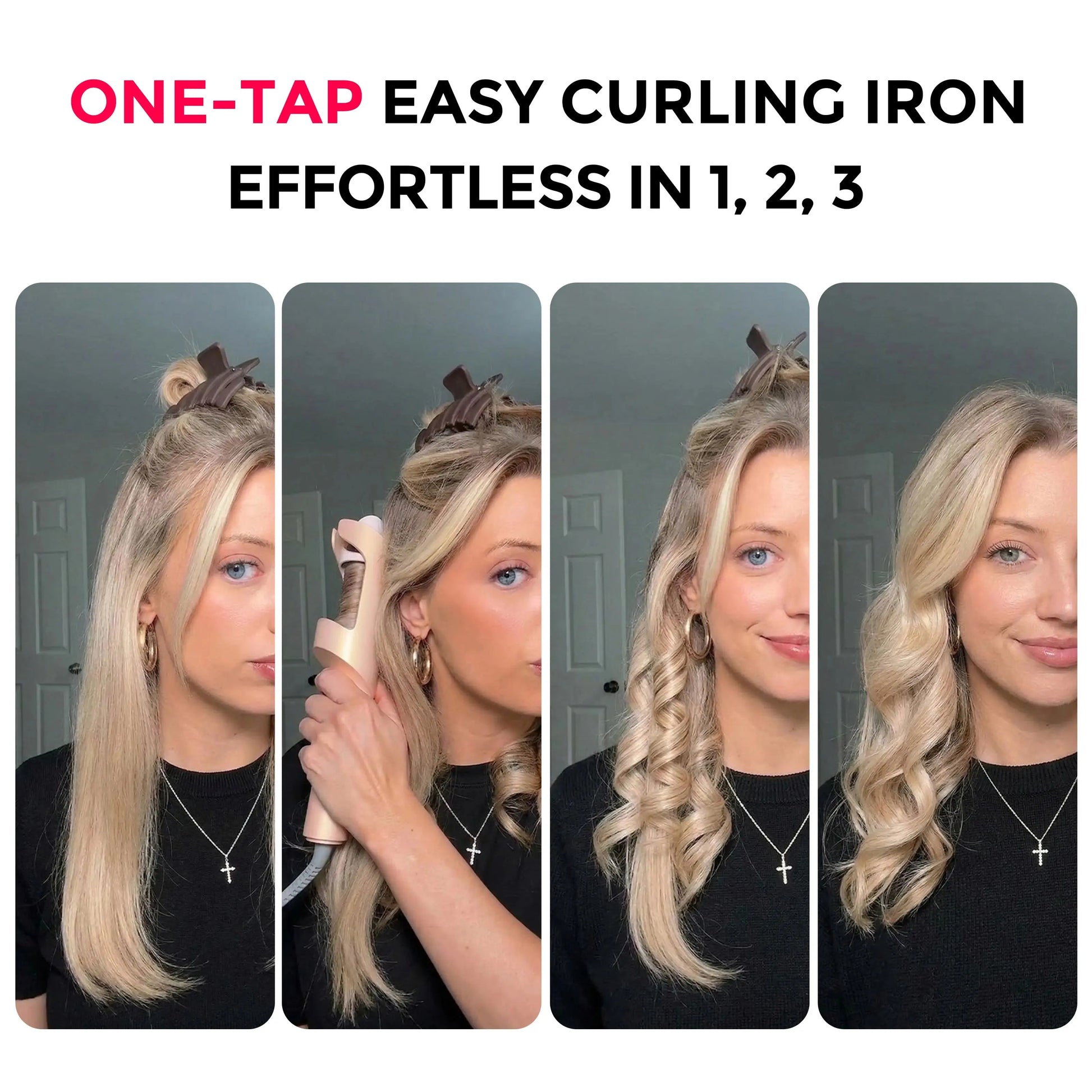 Transform Your Hair with the TYMO CURLPRO - The Ultimate Automatic Curling Iron for Effortless Curls and Waves
