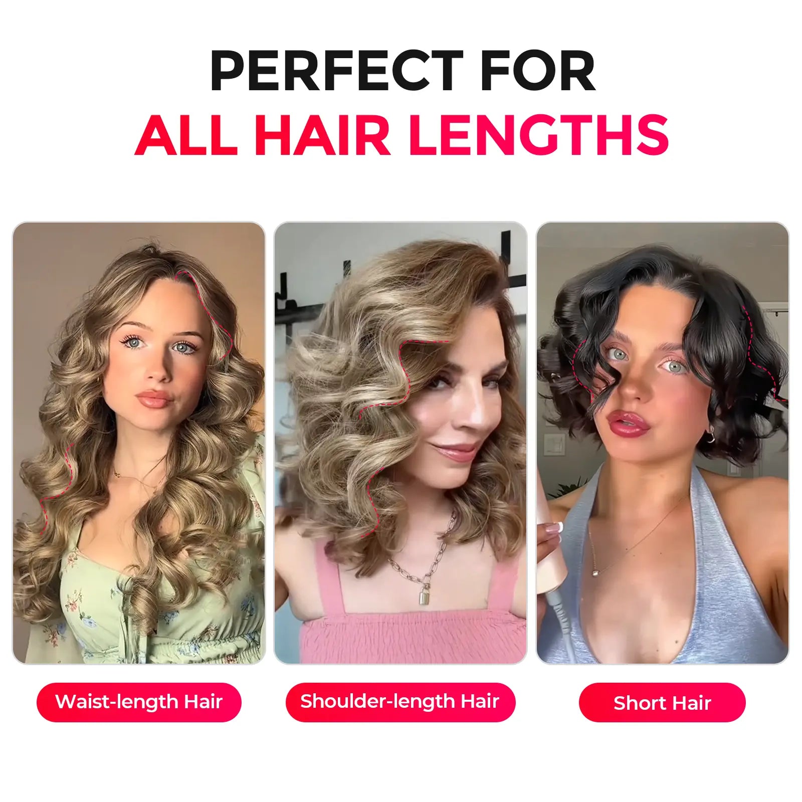 Transform Your Hair with the TYMO CURLPRO - The Ultimate Automatic Curling Iron for Effortless Curls and Waves