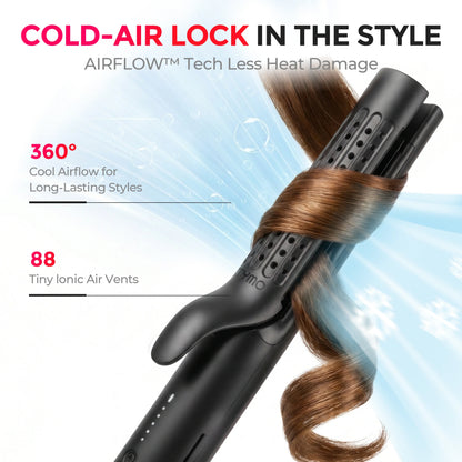 Transform Your Hair with the TYMO AIRFLOW 2-in-1 Curler and Straightener