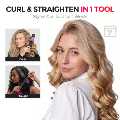 Transform Your Hair with the TYMO AIRFLOW 2-in-1 Curler and Straightener