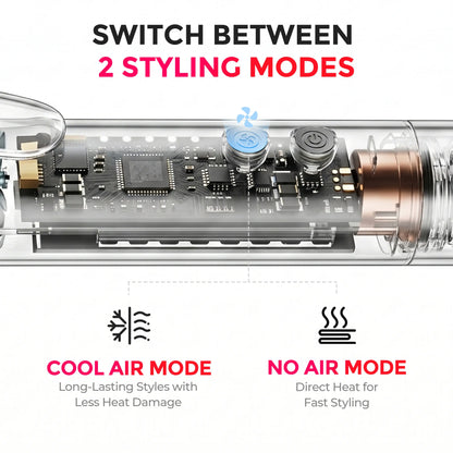 Transform Your Hair with the TYMO AIRFLOW 2-in-1 Curler and Straightener