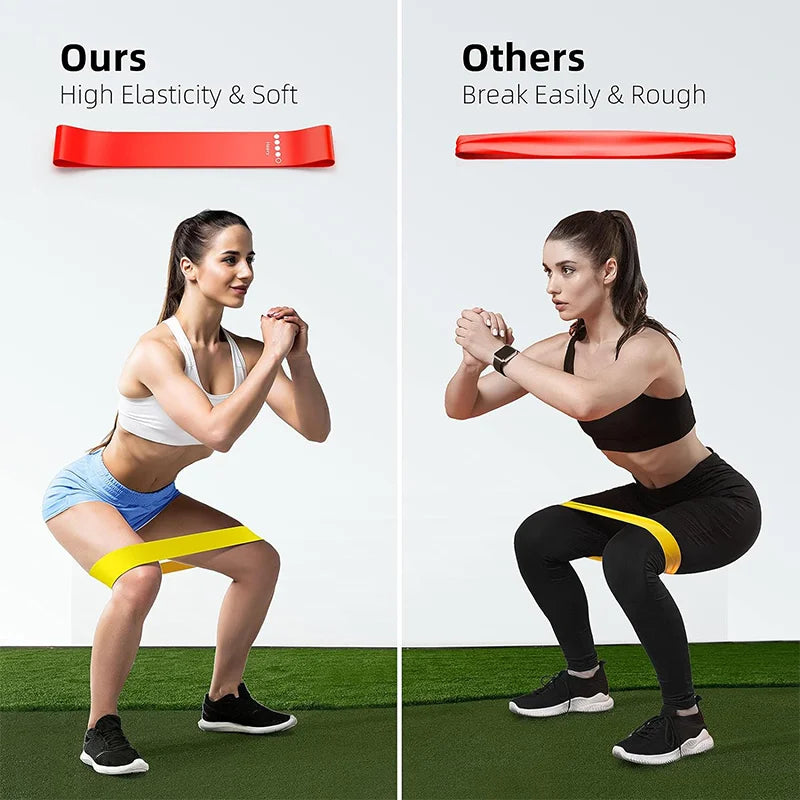 Elevate Your Workout with Our Versatile Resistance Bands - Perfect for Yoga, Fitness, and Dance!
