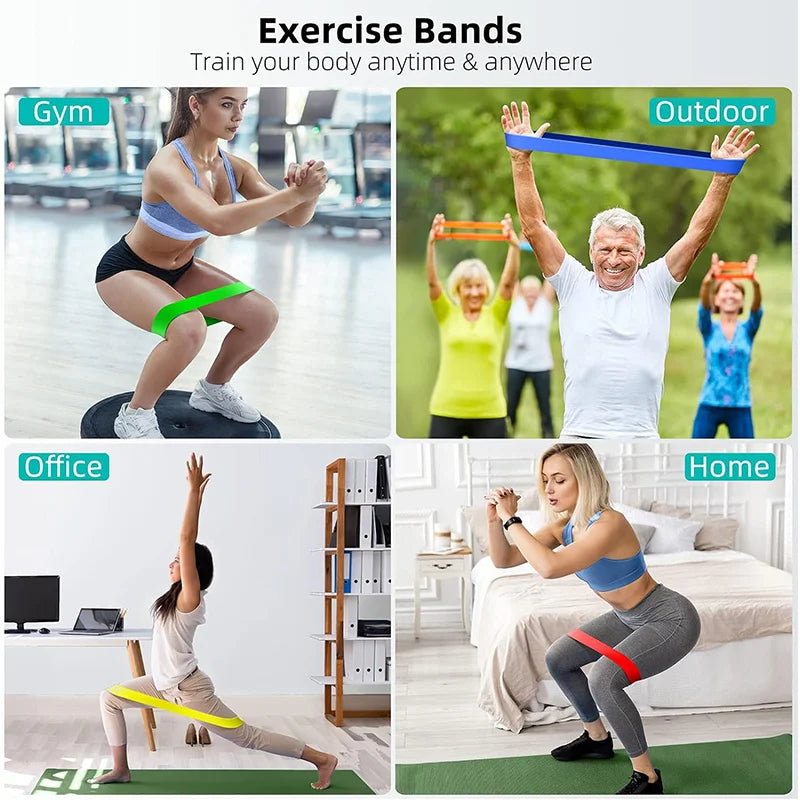 Elevate Your Workout with Our Versatile Resistance Bands - Perfect for Yoga, Fitness, and Dance!