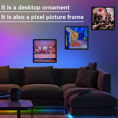 Transform Your Space with the LED Pixel Display: A 64x64 RGB Programmable Panel with Bluetooth Control for Creative Art and Fun!