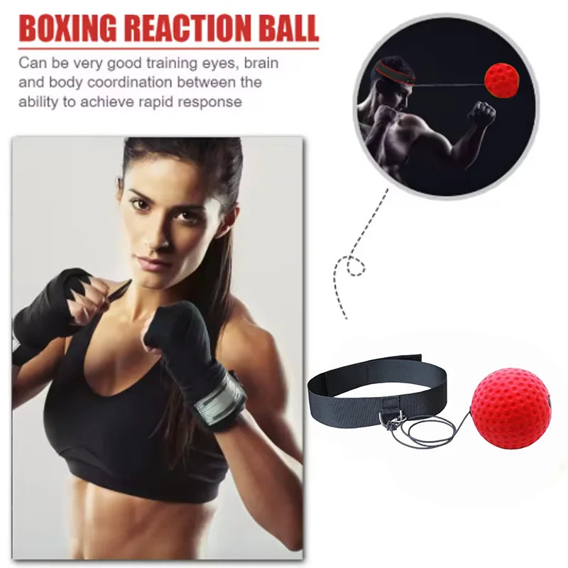 Enhance Your Skills with the Ultimate Boxing Training Ball - Perfect for Kids and Parents!