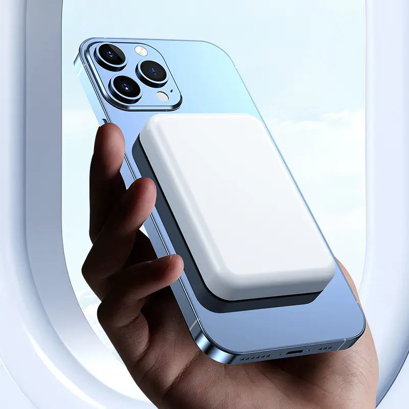 Revolutionary 5000mAh Magnetic Power Bank for iPhone 12-17 Series - Ultimate Portable Wireless Charger with MagSafe Compatibility