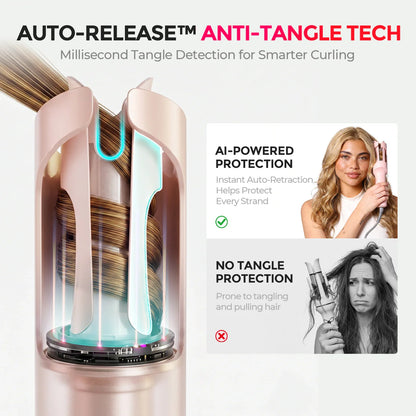 Effortless Curls in Minutes with the TYMO CURLPRO Automatic Curling Iron